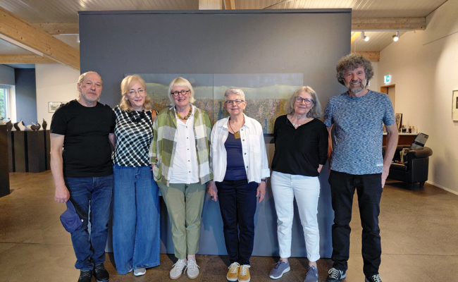 «Uns verbindet die Natur und das Leben» – Sechs Kunstschaffende stellen in der Galerie L33 aus