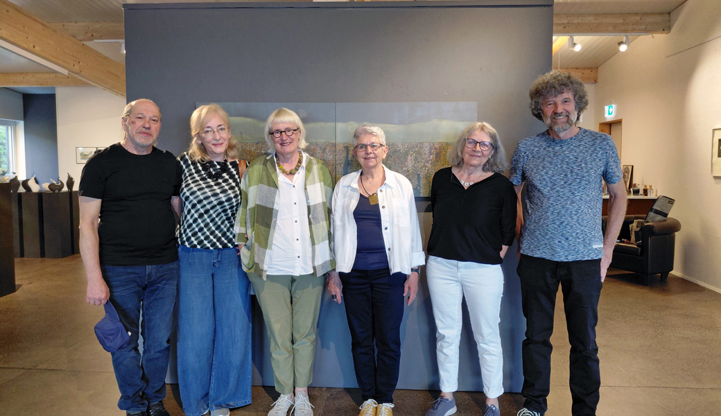 «Uns verbindet die Natur und das Leben» – Sechs Kunstschaffende stellen in der Galerie L33 aus