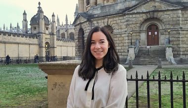 Eine 24-jährige Rheintalerin studiert in Oxford und hat ein grosses Ziel