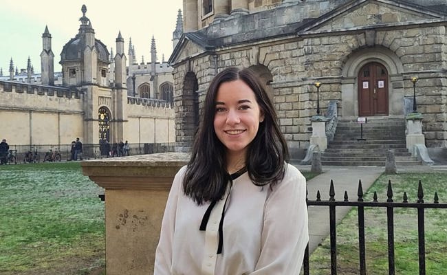 Eine 24-jährige Rheintalerin studiert in Oxford und hat ein grosses Ziel