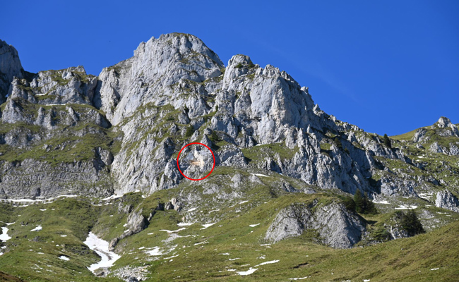 Geologe beruhigt nach Felssturz: Risiko ist gering