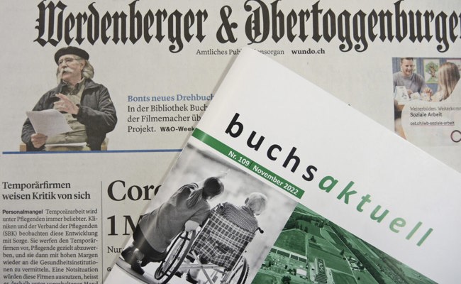 53 Prozent sind zufrieden: «Buchs aktuell» und W&O als wichtigste Quellen