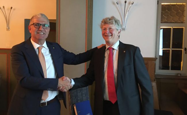 Matthias Brasse übernimmt das Präsidium des Lions Club Werdenberg von Peter Schöb