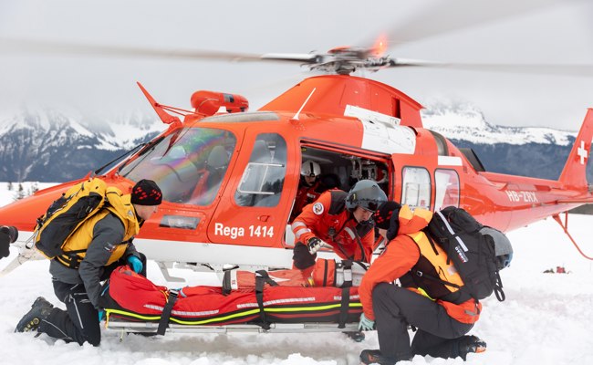 Lawinenabgang erfordert aufwändige Suchaktion
