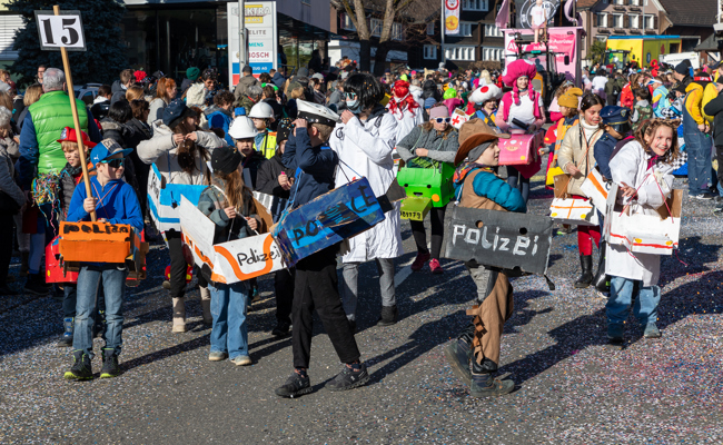 Mitte Februar tobt die Fasnacht: In Gams werden 1800 Umzugsteilnehmende erwartet