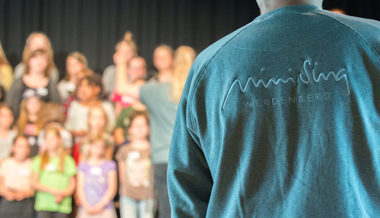 Die Intensivproben für die Kinder der MiniSing Show laufen im OZ Flös auf Hochtouren