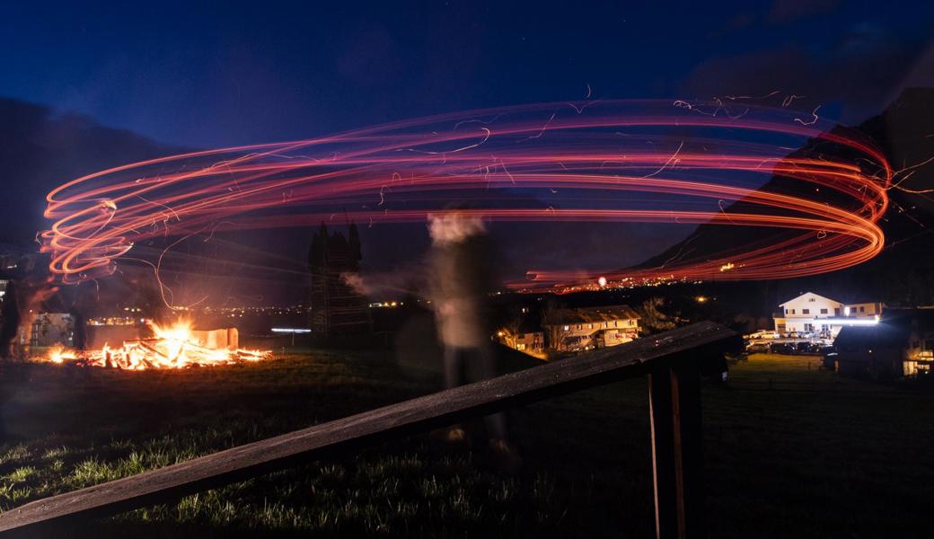 Scheibenschlagen hat in Plattis Tradition: Am Sonntag wird der Winter so mancherorts vertrieben.