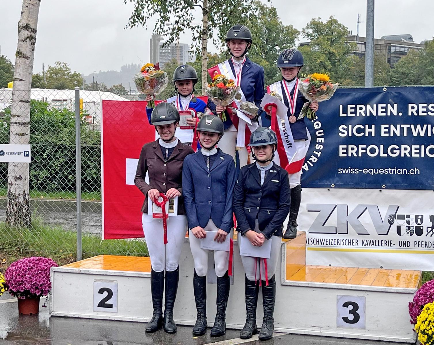 SM-Bronze für Hedda Fluri, «Leder» für Lia Schadegg