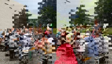 Fest zur Erinnerung an die Grundsteinlegung der Antoniuskirche im Jahr 1972