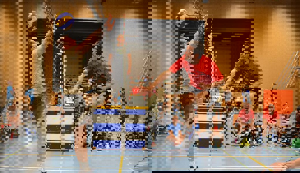  Die Amateure spielten mit Leidenschaft jeden einzelnen Punkt. 