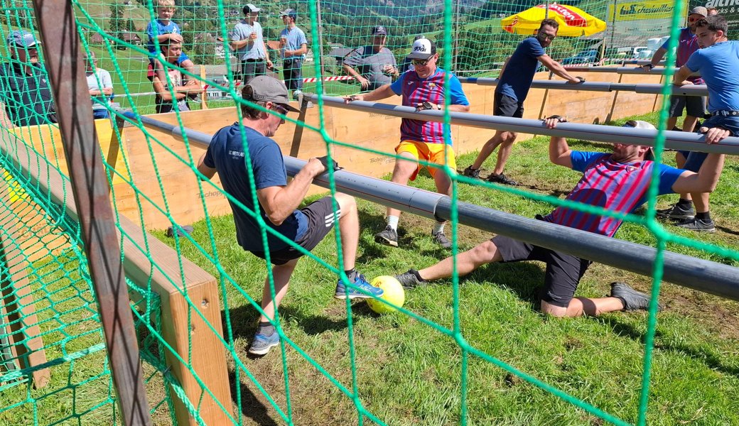 Volle Action garantiert: das fünfte Beschöttirohr-Grümpeli war ein kurzweiliges Spektakel.