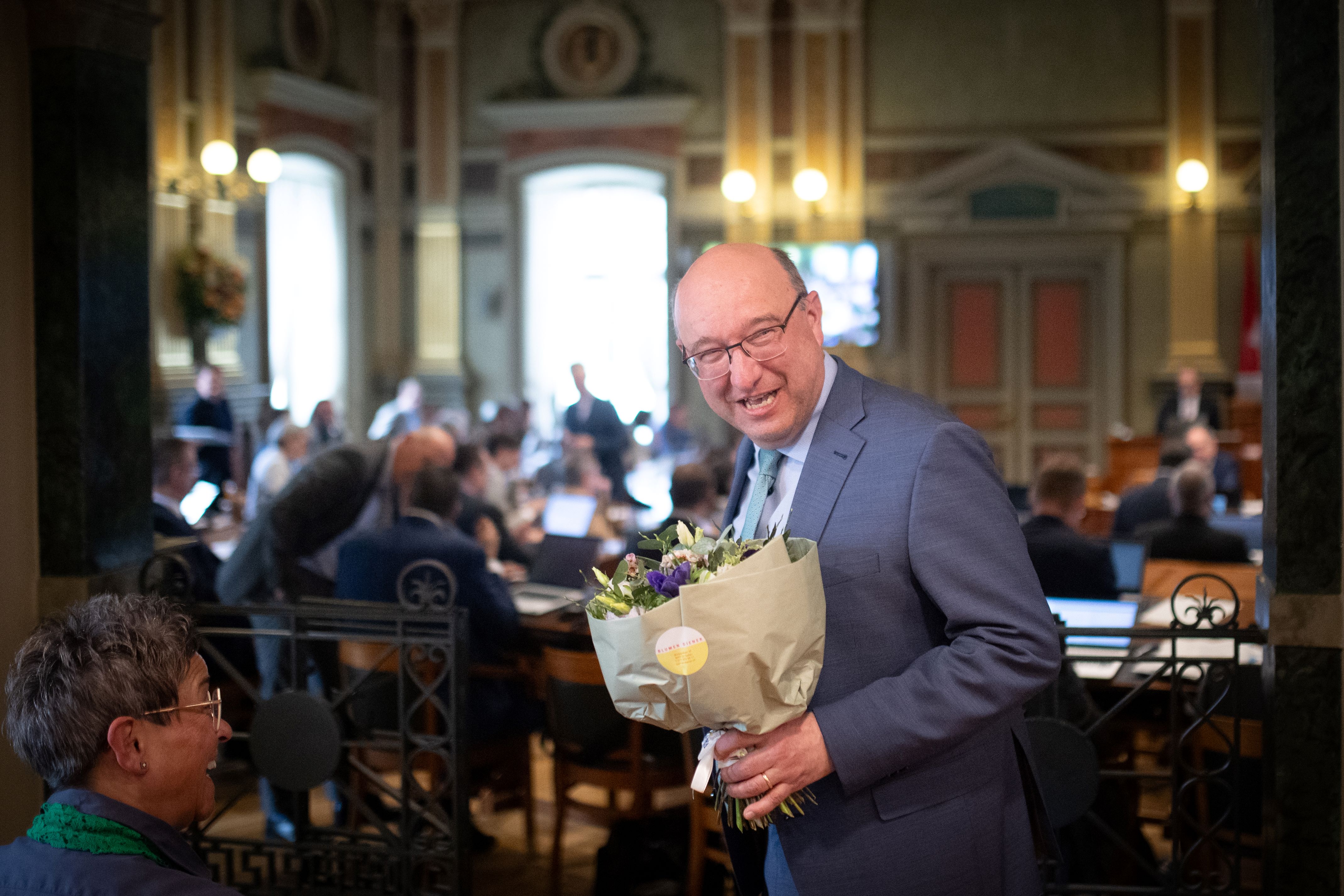 Beat Tinner wird Regierungspräsident – die Bilder von der Wahl