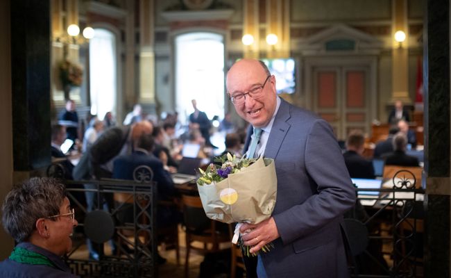 Beat Tinner wird Regierungspräsident – die Bilder von der Wahl