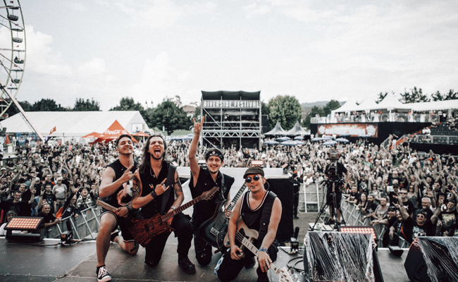 Buchser Metalband Fate of Faith im «BandXOst»-Finale