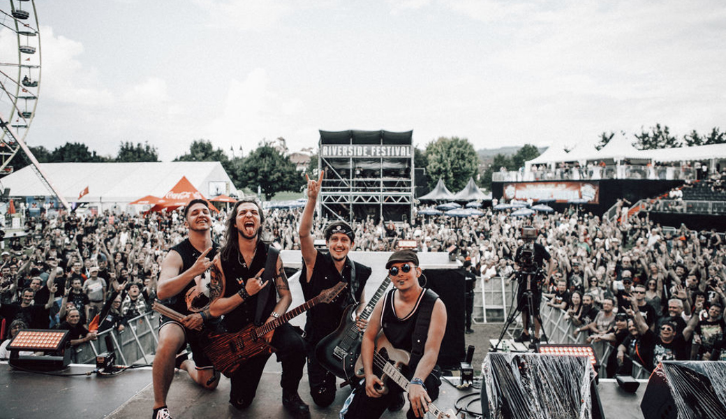 Buchser Metalband Fate of Faith im «BandXOst»-Finale