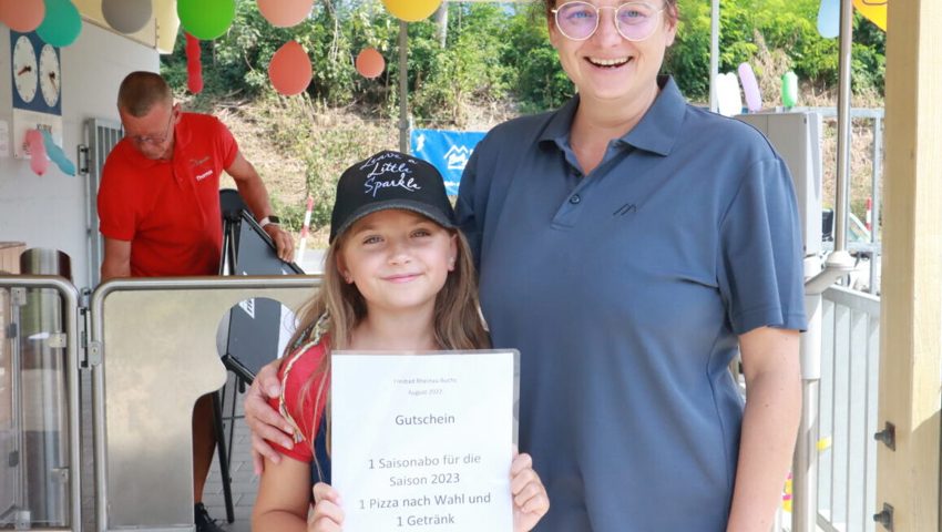  Anna (links) und Nadine Mynarik bilden zusammen das Gewinnerduo. 