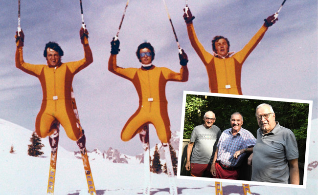 «Wollten mit der Ski-Artistik etwas Spezielles ausprobieren»: Vor 50 Jahren waren sie die «Heissen Hunde»