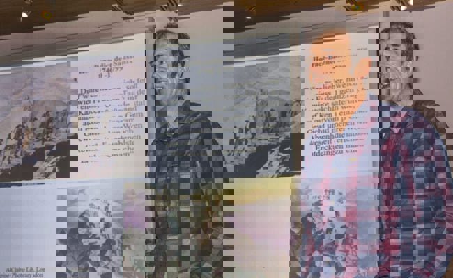 Swiss-Olympic-Arzt, Kletterer und Bergsteiger Christian Schlegel referierte beim SAC Piz Sol