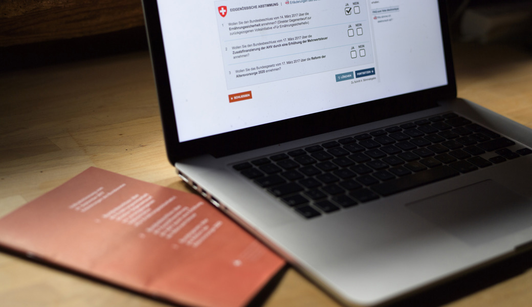 «Mehr wären wünschenswert»: E-Voting legt verhaltenen Start hin