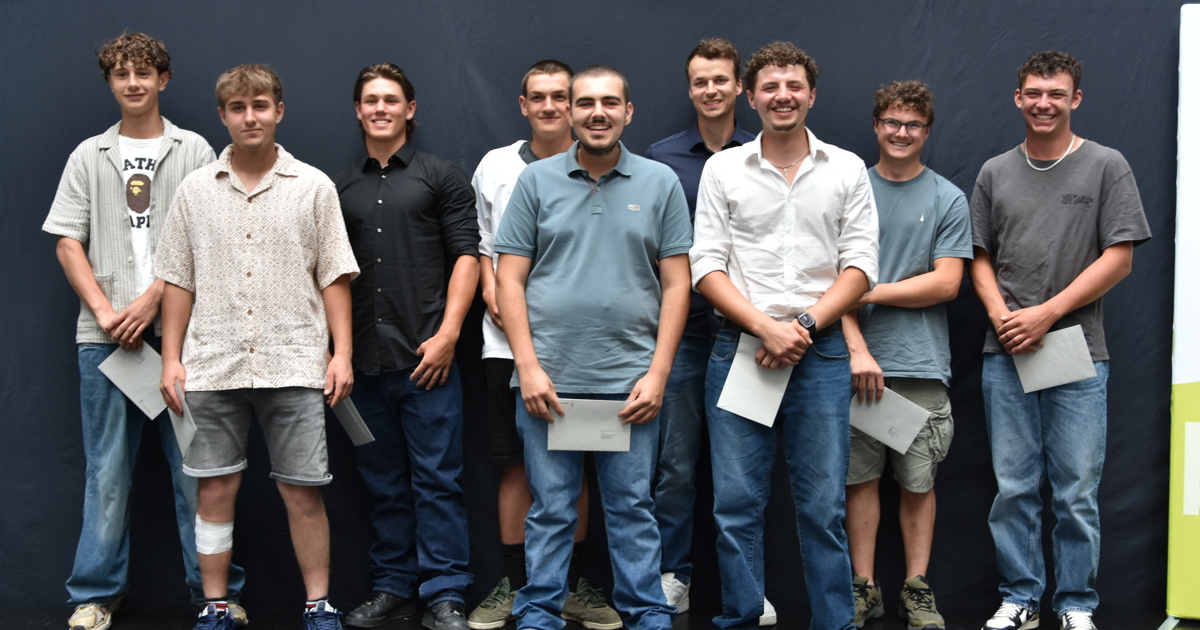Bricklayers create a foundation for life