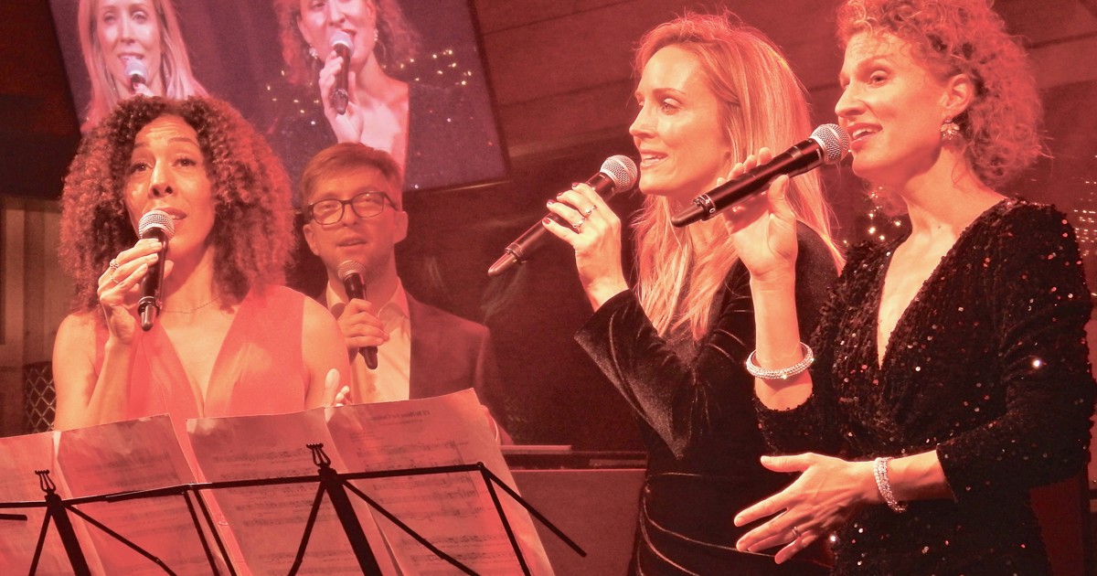 Top-notch jazz: Even Rudolph the Red-Nosed Reindeer would have enjoyed it.