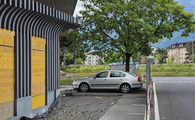 Der wohl ausdauerndste Parkierer der Stadt