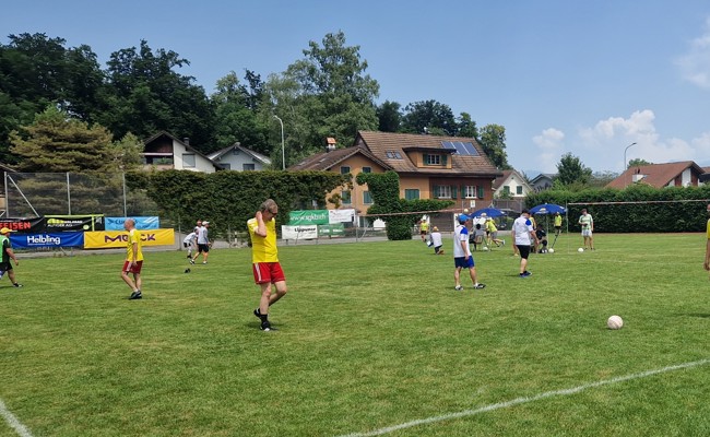 Spezielles Turnier: Erst 32 Grad – dann Sturm und Hagel getrotzt