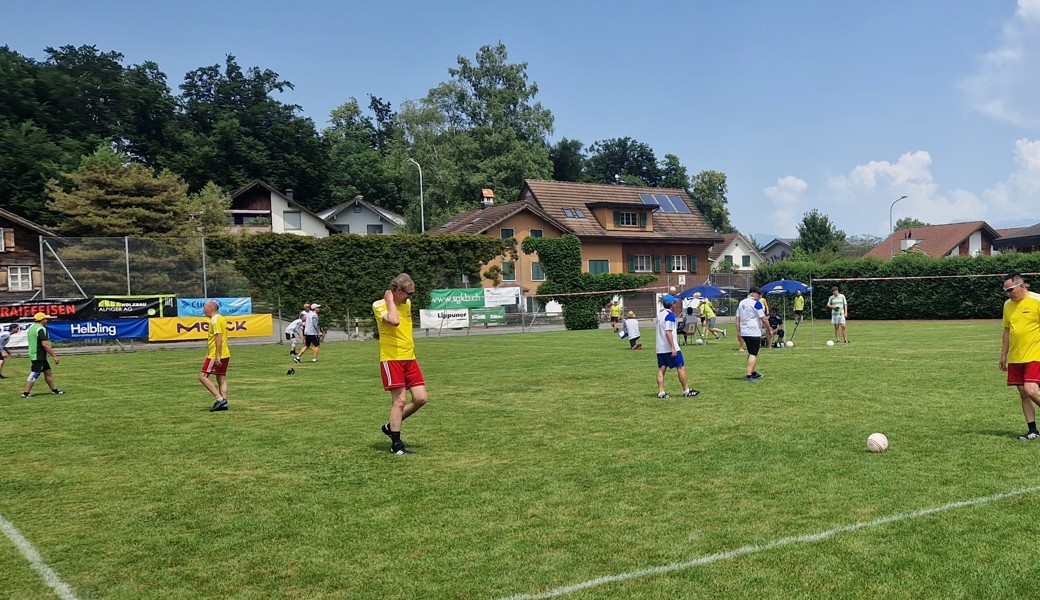 Spezielles Turnier: Erst 32 Grad – dann Sturm und Hagel getrotzt