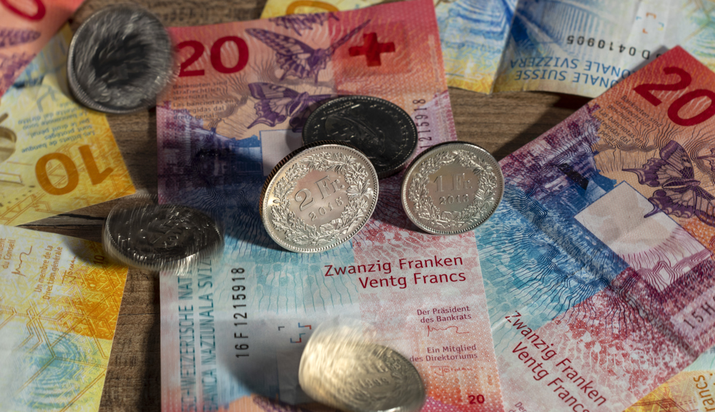 Mehr Münzen und Scheine: Im Werdenberg sollen die Löhne um 2,2 Prozent steigen.
