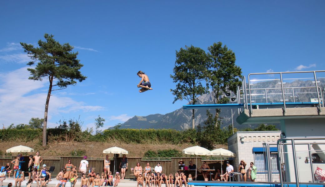 Rein ins kühle Nass: Am Wochenende startet die Badi-Saison