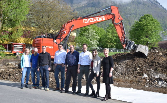 Spatenstich für die Erweiterung Zil: 8,7 Millionen Franken werden investiert