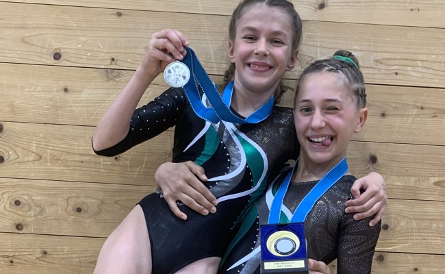 Stark geturnt: Nuria Cerezo ist Kreismeisterin K4