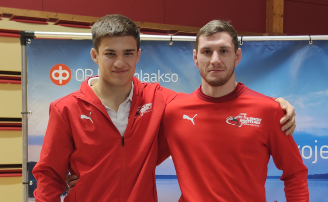 Grabser am GP Germany neben dem Podest