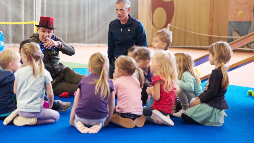  Kinder in der Altersgruppe von vier bis acht Jahren dürfen sich auf ein abwechslungsreiches Angebot freuen. 