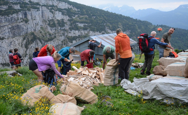 Die grosse Arbeit vor der Arbeit – die «Hötteträgetä»