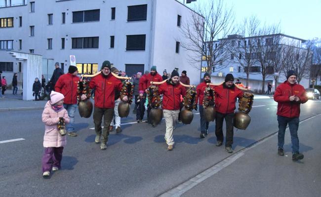 Mit lautem Klang durch den südlichen Teil von Buchs
