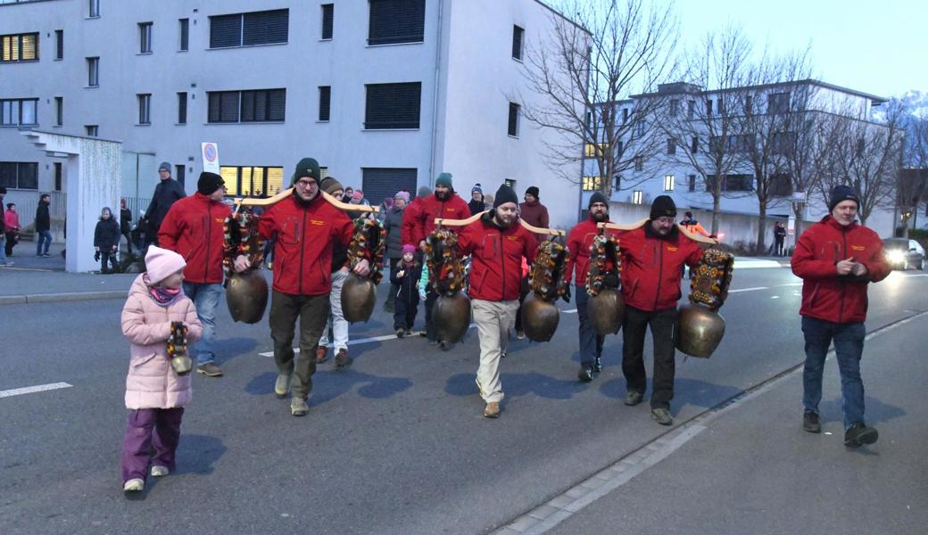 Mit lautem Klang durch den südlichen Teil von Buchs