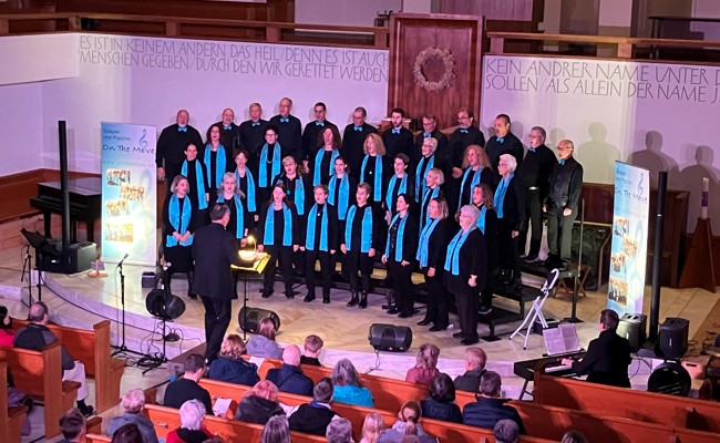 Gospel- und Popchor sang mit Energie und Leidenschaft