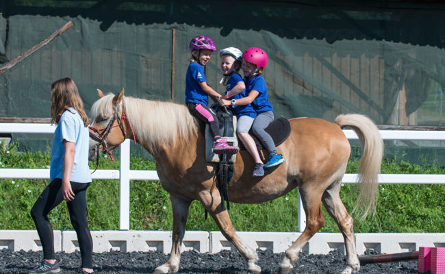 Action, Training und Spass: Kinder haben die sportliche Ferienwoche genossen