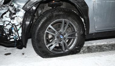 Mehrere Unfälle auf der schneebedeckten Autobahn in Lienz und Rüthi