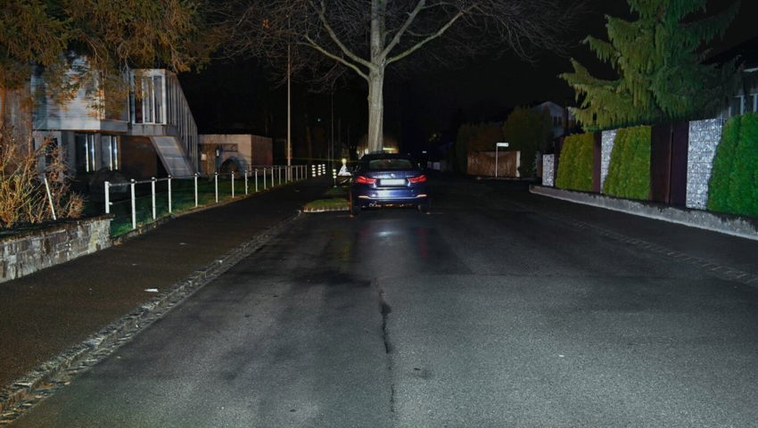 Der Unfall passierte an der Hanflandstrasse in Buchs. Der Unfall passierte an der Hanflandstrasse in Buchs.
